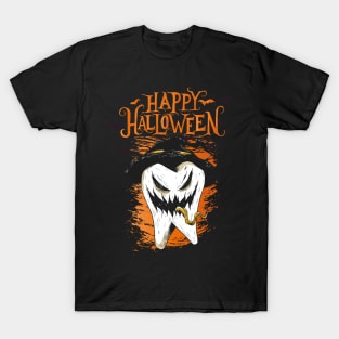 Halloween Happy Halloween Funny Dentist Costume T-Shirt